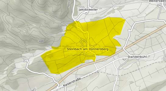 Immobilienpreisekarte Steinbach am Donnersberg